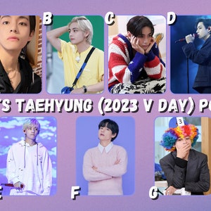 BTS Taehyung (2023 V DAY) Photocards