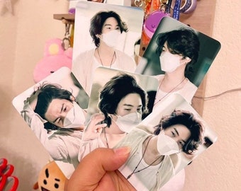 BTS Yoongi / SUGA ( 220528 Airport Look ) Photocards