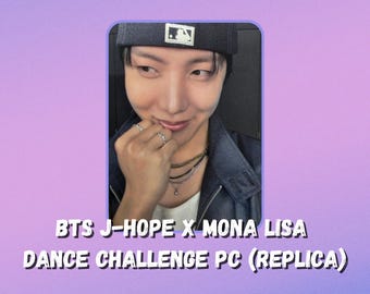 J-hope Mona Lisa Photocards | BTS Jung Hoseok Jhope Hobi