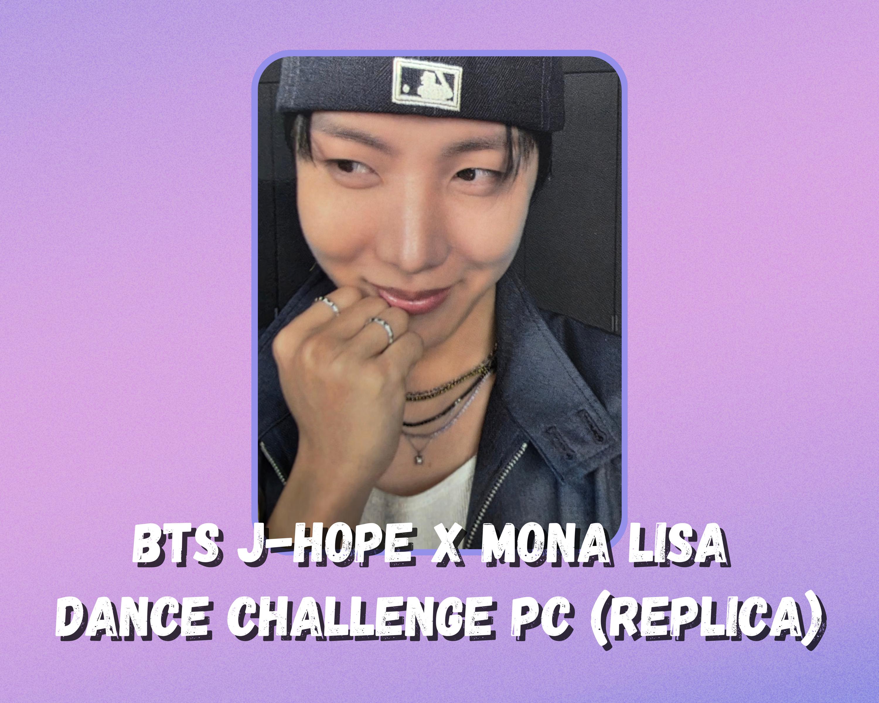 【★大感謝セール】 BTS Photocard Challenge Dance Lisa Mona Babygirl X J-hope K-POP・アジア