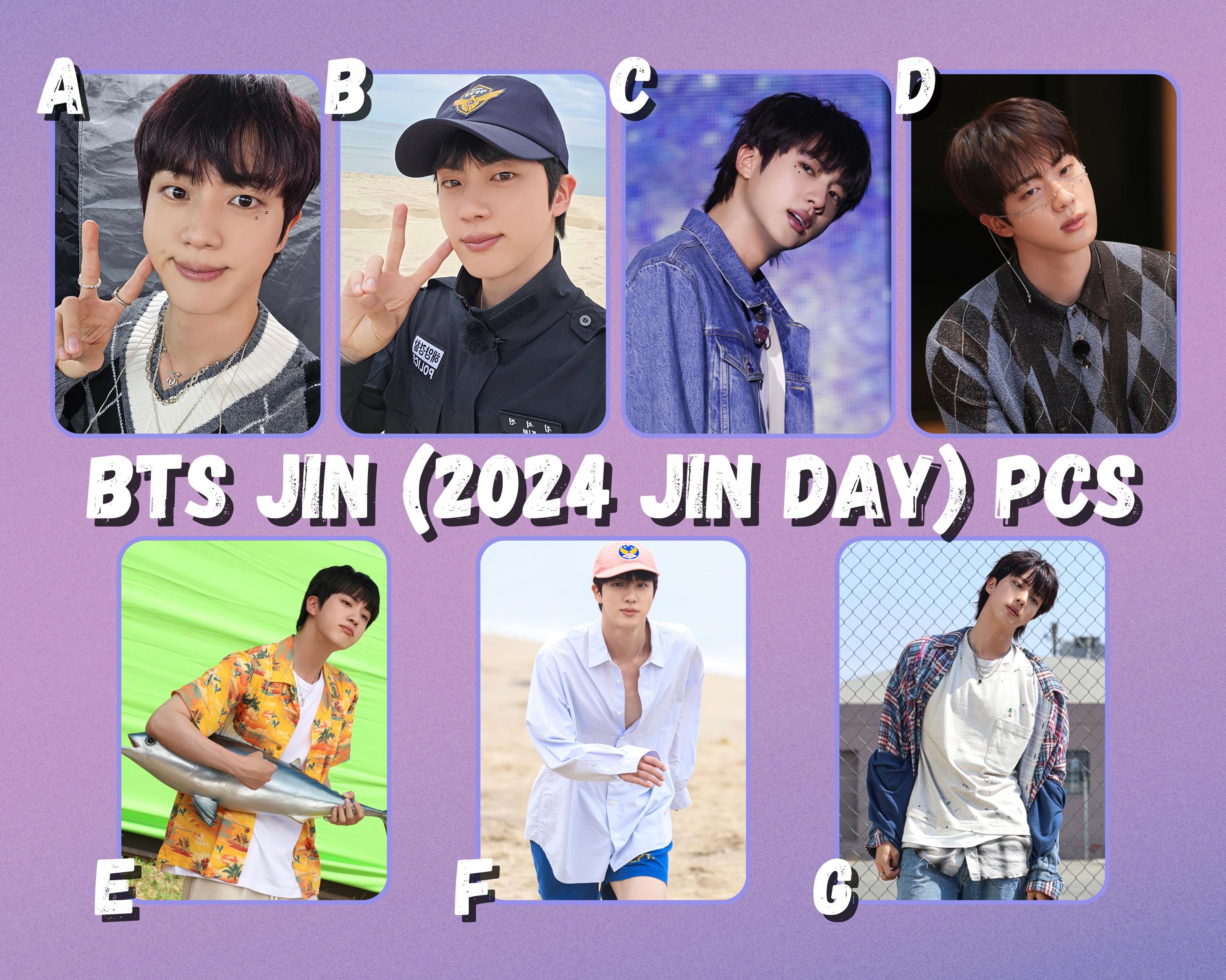 Bts Jin Cards - Etsy
