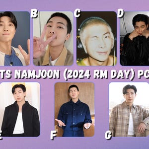 BTS Namjoon (2024 RM DAY) Photocards
