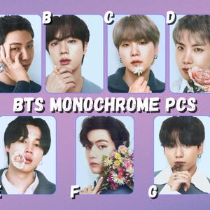 BTS MNCR Photocards