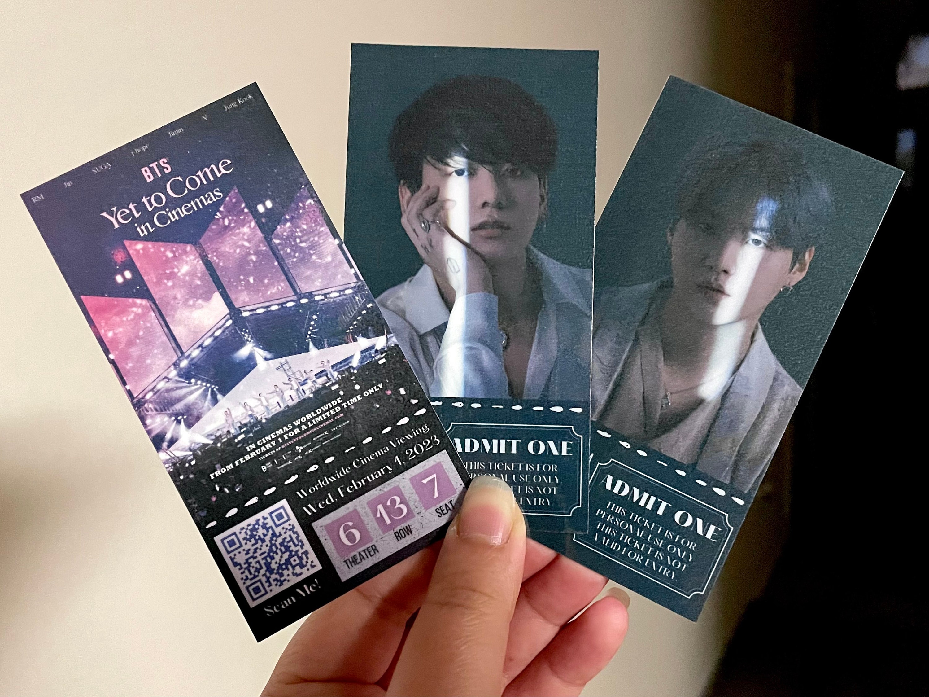 Bts yet to Come Tickets - Etsy