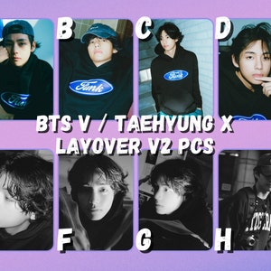 BTS V / Taehyung x Layover V2 Photocards