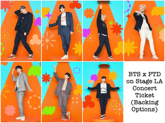 Sofi Stadium - BTS X PTD / Permission to Dance on Stage LA