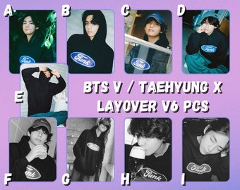 BTS OFFICIAL V/TAEHYUNG Hybe Insight Visitor Only Mic Badge/pin +