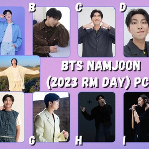 BTS Namjoon (2023 RM DAY) Photocards