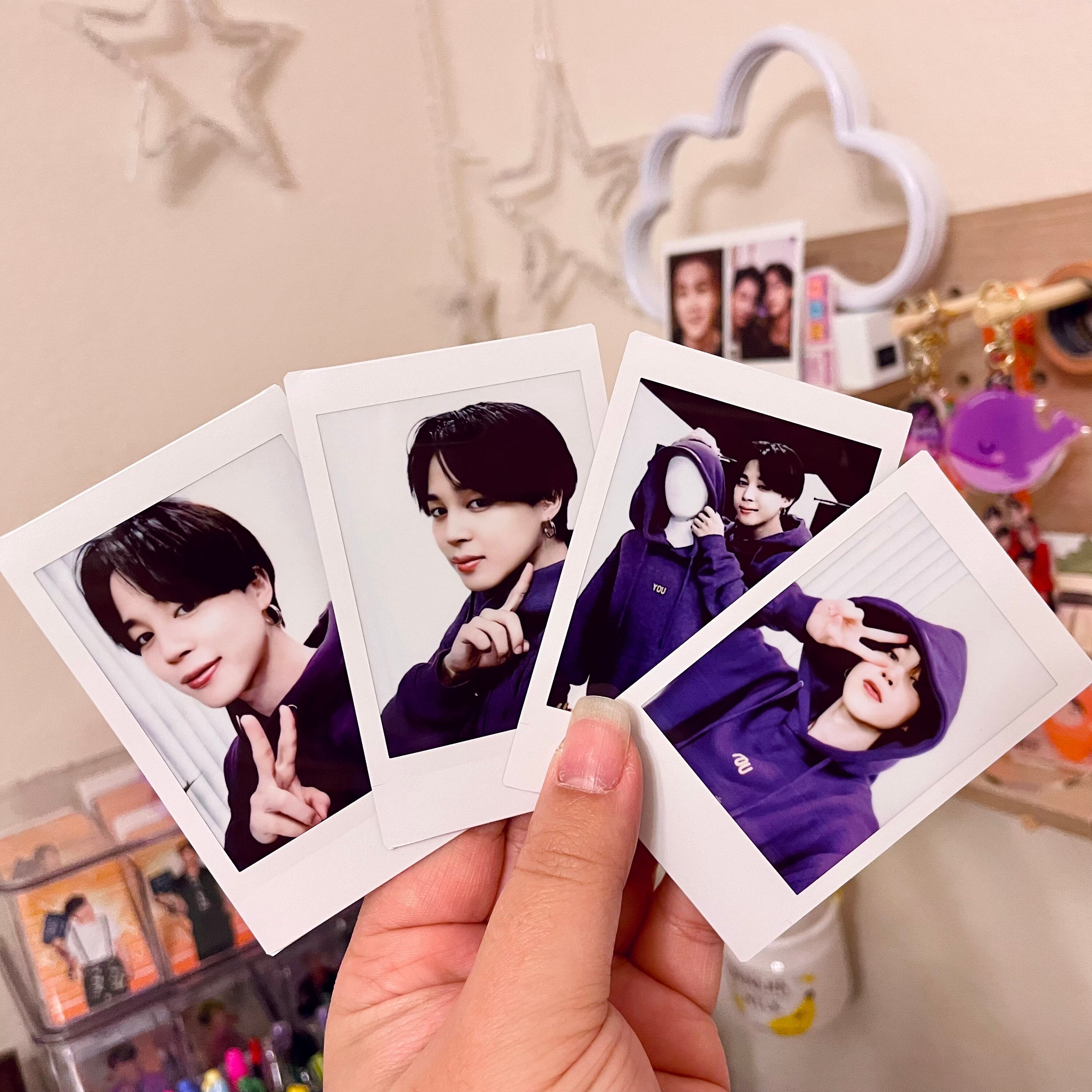 BTS Jimin X Artist-made Collection (replica) Instant Photos