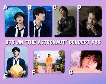 The Astronaut Jin Solo Album Photocard - Etsy Israel