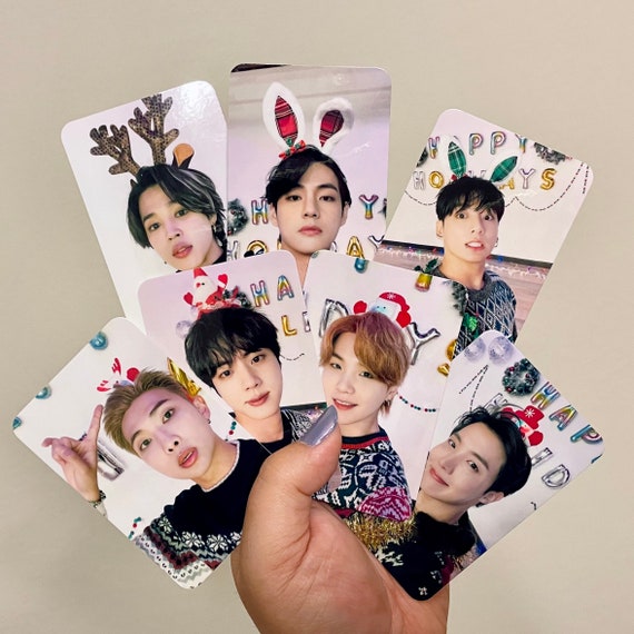 BTS Butter Holiday Remix X Christmas Selca Photocards - Etsy