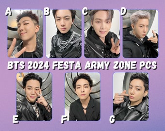 【BTS】　FESTA　armyzone　bandana　PhotoCard BTS FESTA 2025 ARMY ZONE Bonus official photocard Bandana