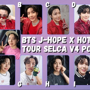 Selca V4 de la gira Hope On The Stage de BTS J-Hope x HOTS