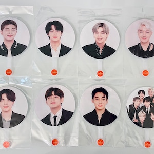 BTS x PTD On Stage ( Seoul / Vegas ) Smiley Mini Pickets (Unofficial / Replica)