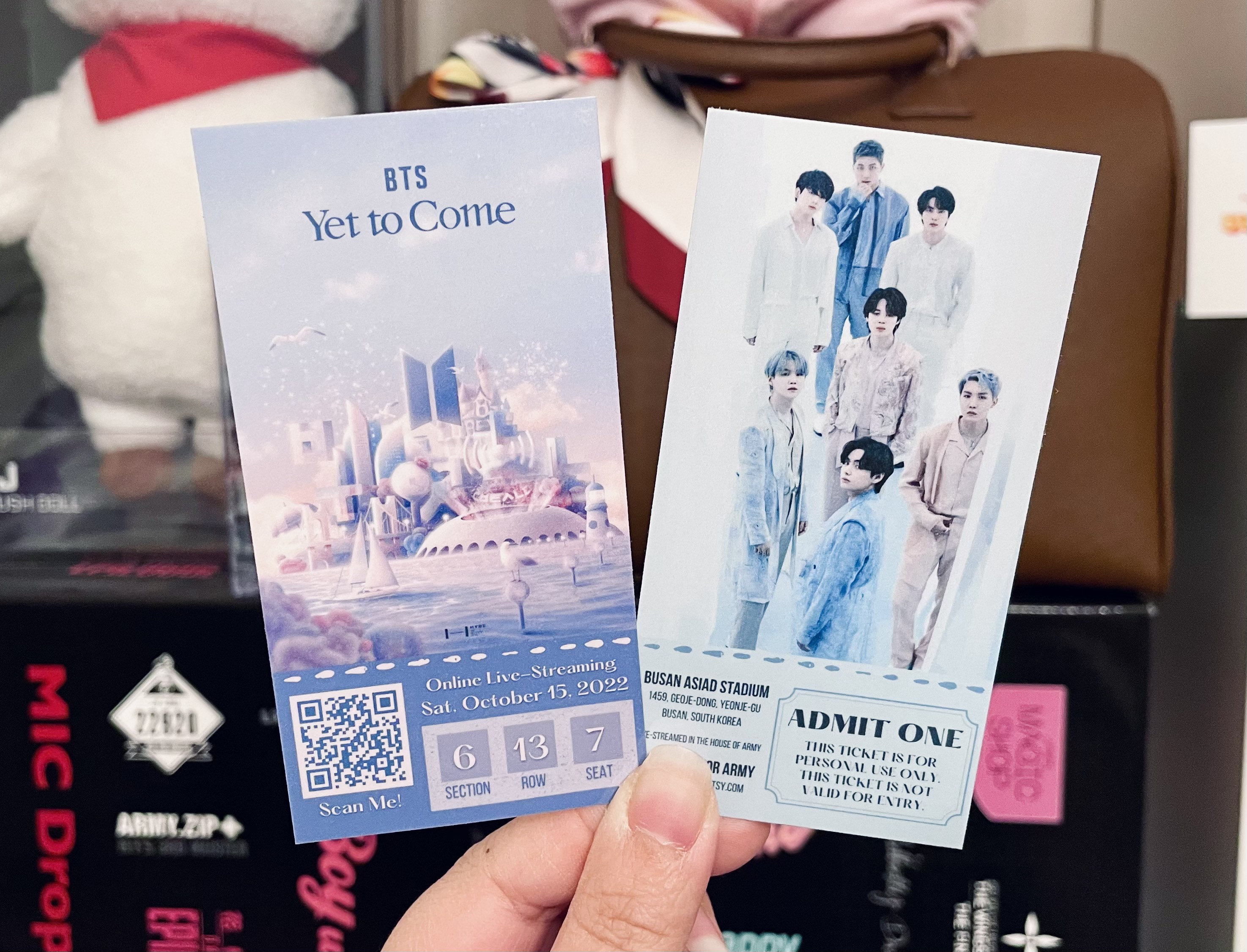 【激安通販 オンラインショップ】日用品 BTS X yet to Come in BUSAN - ONLINE Streaming Memorabilia K-POP/アジア