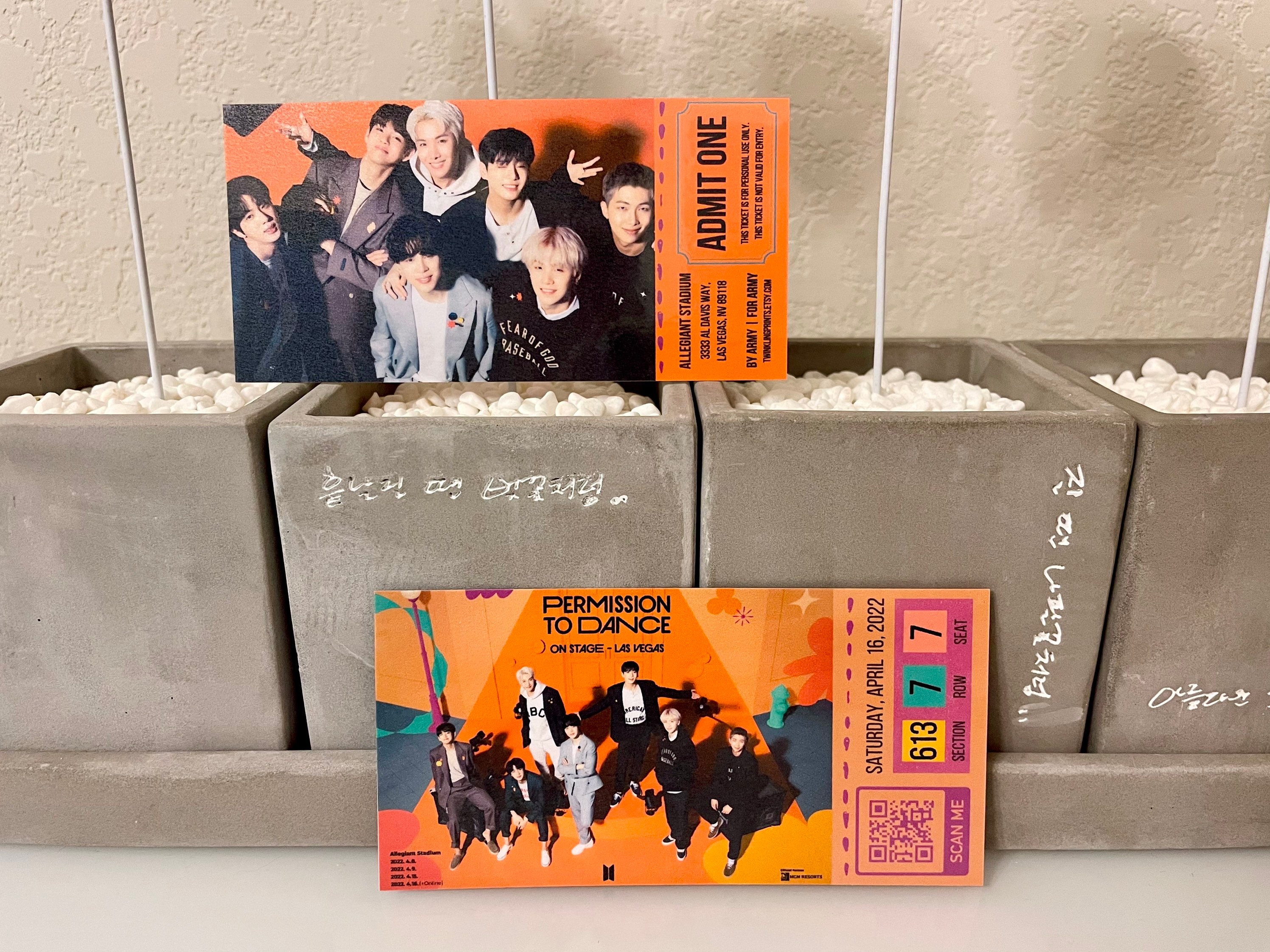 Allegiant Stadium - BTS X PTD / Permission to Dance on Stage Las