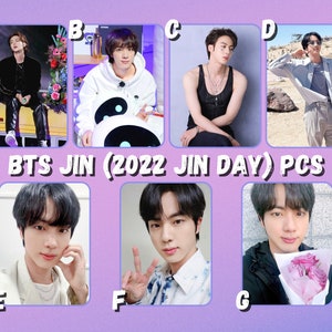 BTS Jin (2022 JIN DAY) Photocards