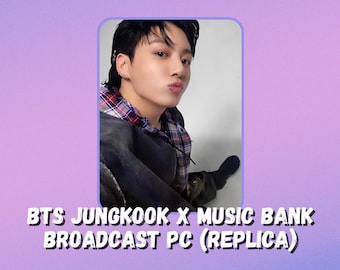 Jungkook/jk 3D Broadcast BTS Photocards Set - Etsy