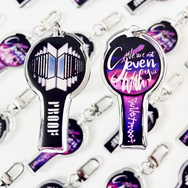 BTS WAB:TE (Bulletproof) / Proof Army Bomb Keychain