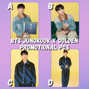 BTS Jungkook x Golden Promotional Photocards