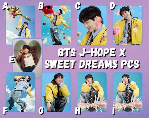 BTS J-hope X Sweet Dreams Photocards - Etsy