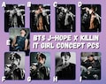 BTS J-Hope x Killin It Girl Concept Photocards