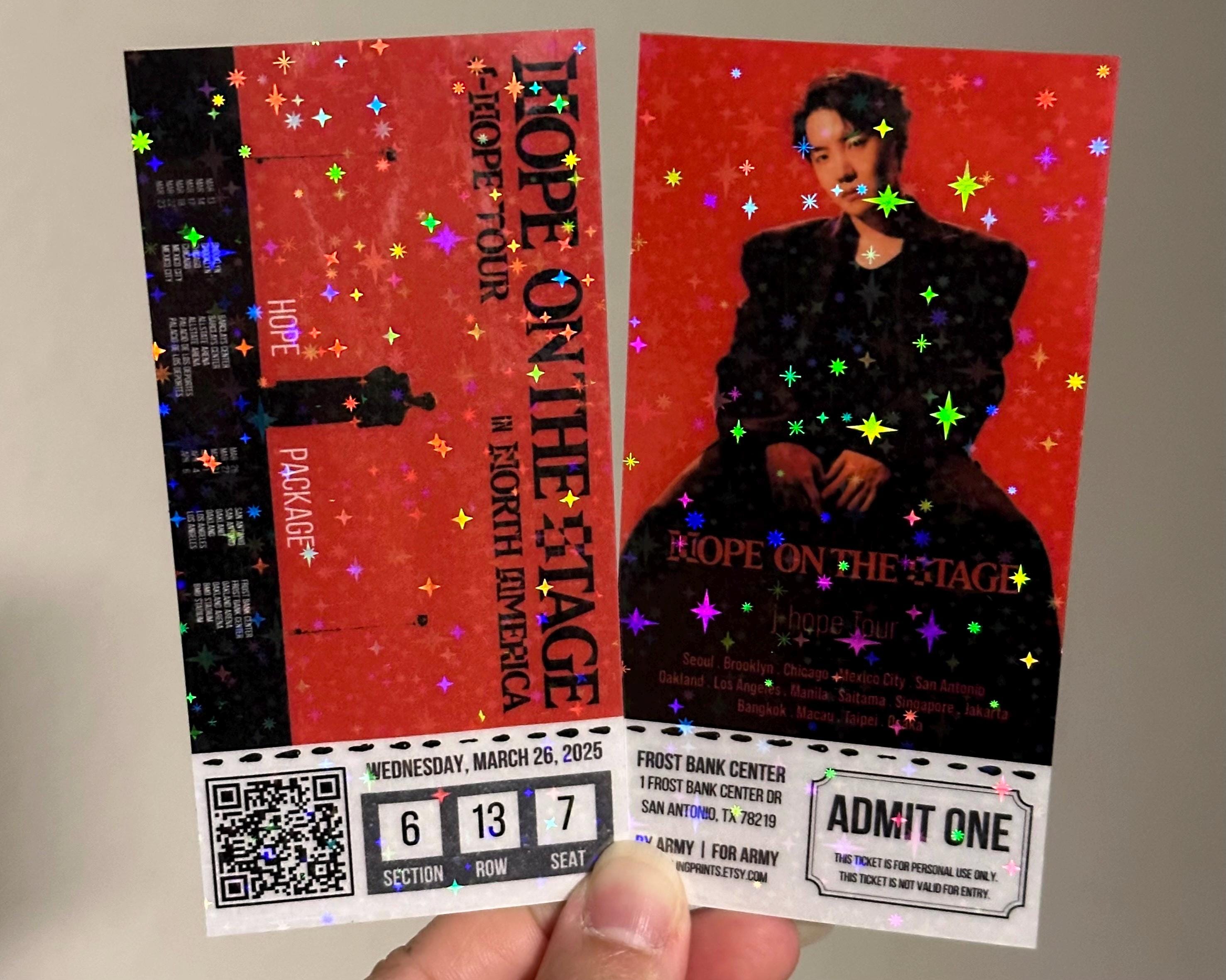 BTS J-hope | Hope on the Stage World Tour - (personalized