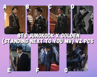 BTS  [ NEVER LET GO ] セット トレカ ジョングク Jungkook/jk 'never Let Go' Wev Raffle Photocard Set - Etsy