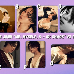 Jimin Photocard Me Myself - Etsy