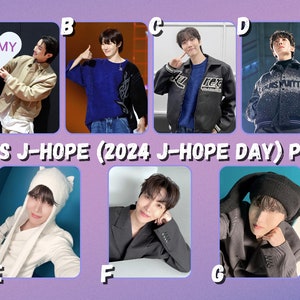 Tarjetas fotográficas de BTS J-Hope (DÍA DE J-HOPE 2024)