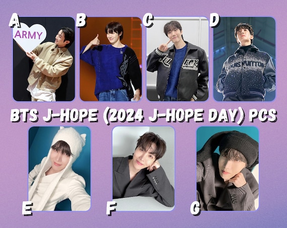 BTS J-hope (2024 J-HOPE DAY) Photocards - Etsy