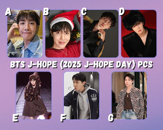 BTS J-hope (2025 J-HOPE DAY) Photocards - Etsy