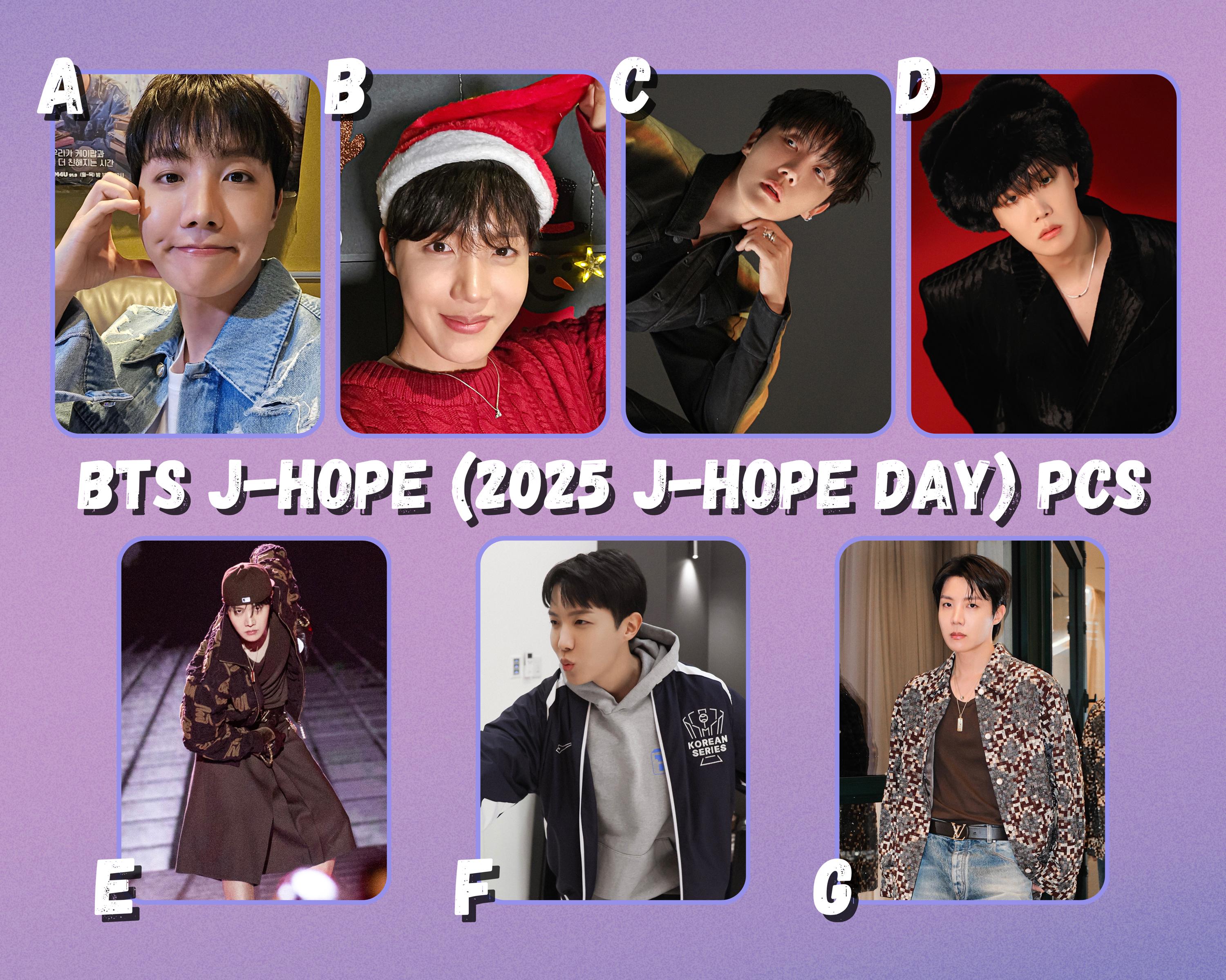 BTS J-hope (2025 J-HOPE DAY) Photocards - Etsy