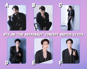 The Astronaut Jin Solo Album Lucky Draw Photocard - Etsy