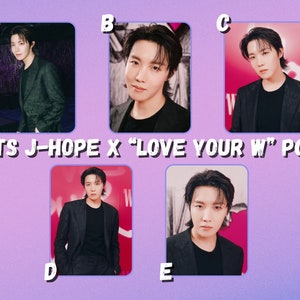 BTS J-Hope x "Love Your W"-fotokaarten