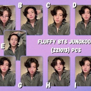 Fluffy BTS Jungkook (221013) Photocards
