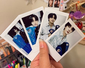 BTS ジン (キム・ソクジン) の実物富士フイルム Instax ポラロイド写真