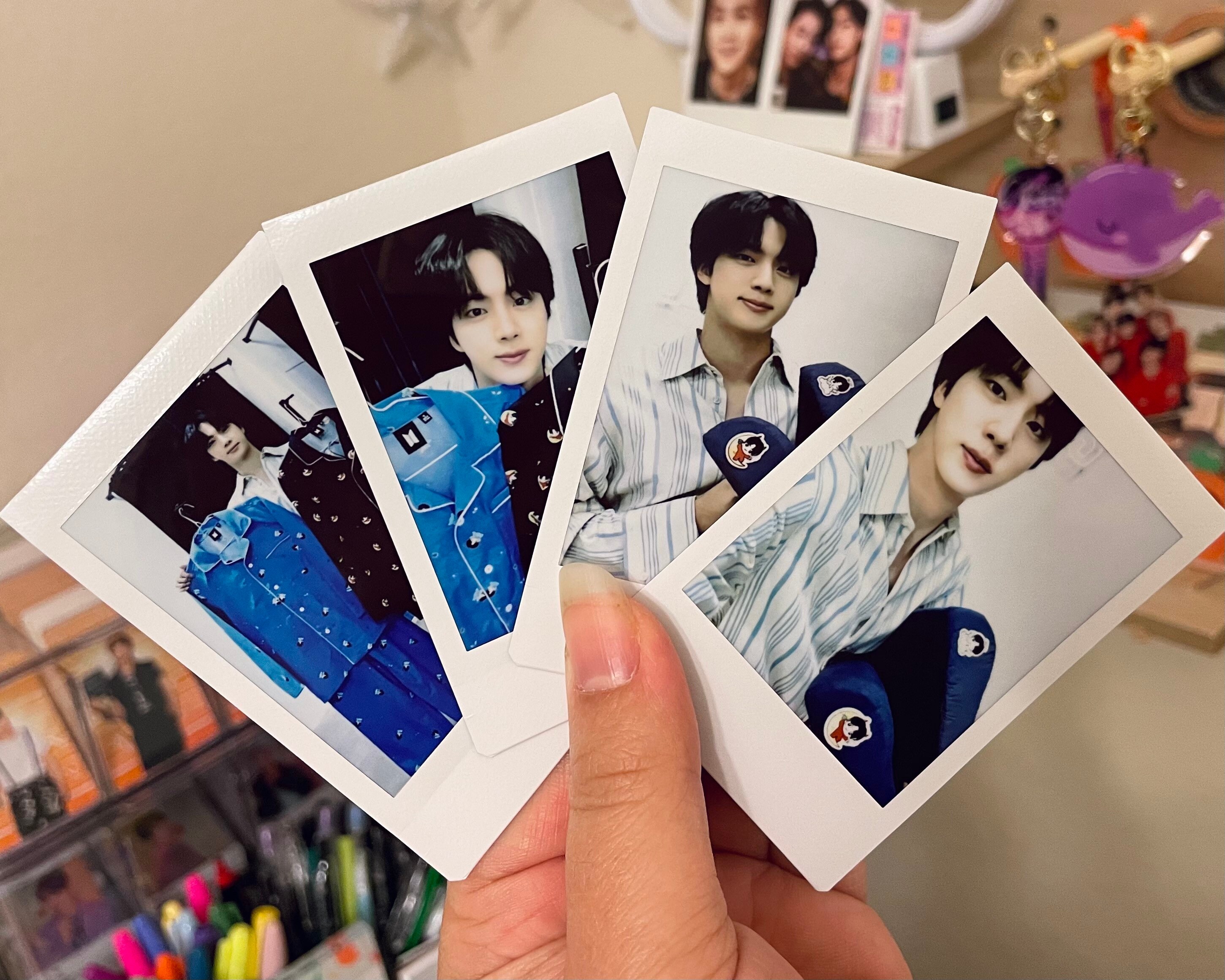 BTS Jin X Artist-made Collection (replica) Instant Photos - Etsy