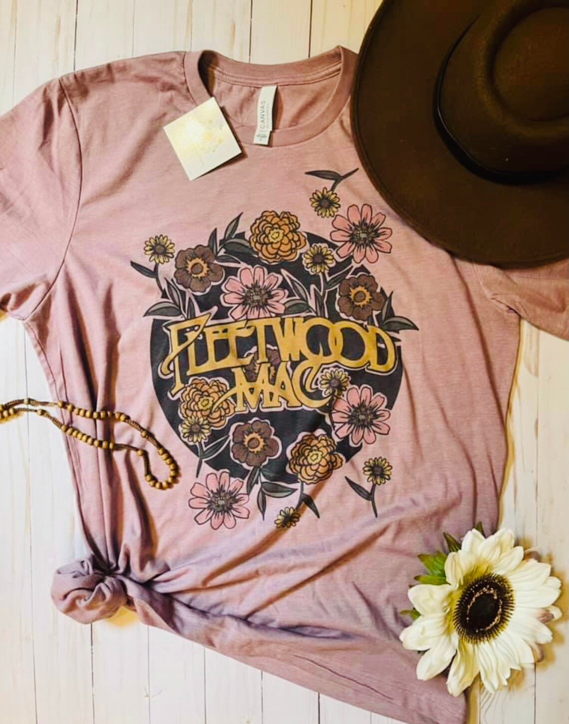 Womans custom tshirt Fleetwood Mac Etsy