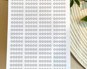 Rating stars stickers book review books journaling bujo planner planning reader