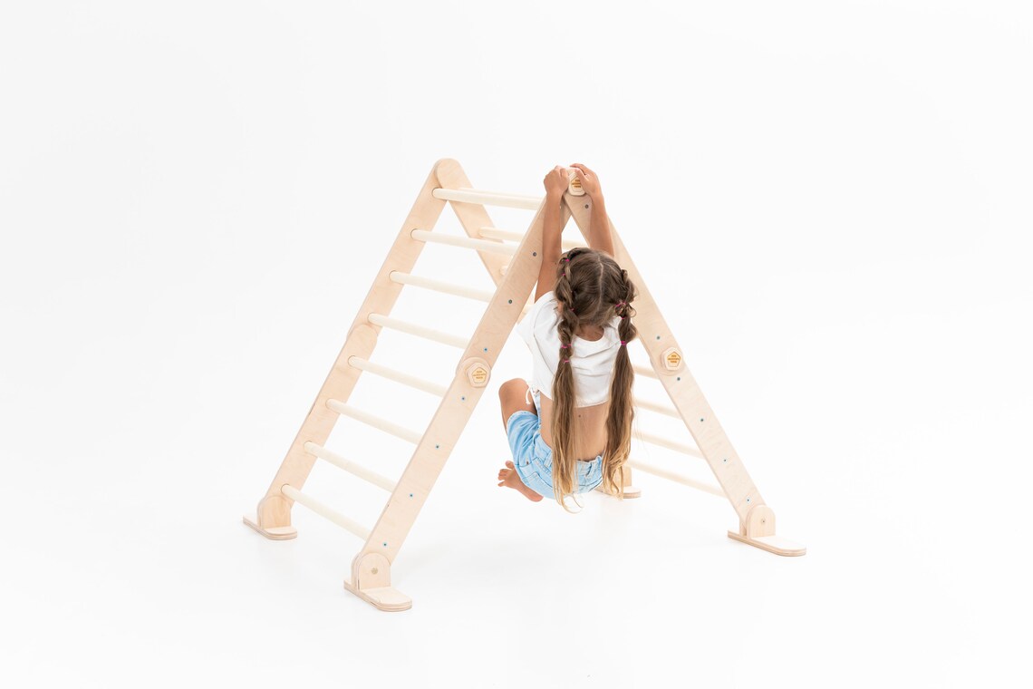 Transfromable Ladder Transformable Climbing Triangle, Montessori Ladder, Adjustable Triangle ...
