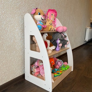 Montessori toys shelf, storage for children