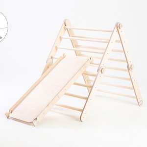 Transformable climbing triangle, Adjustable climbing triangle, ladder climber, Kletterdreieck