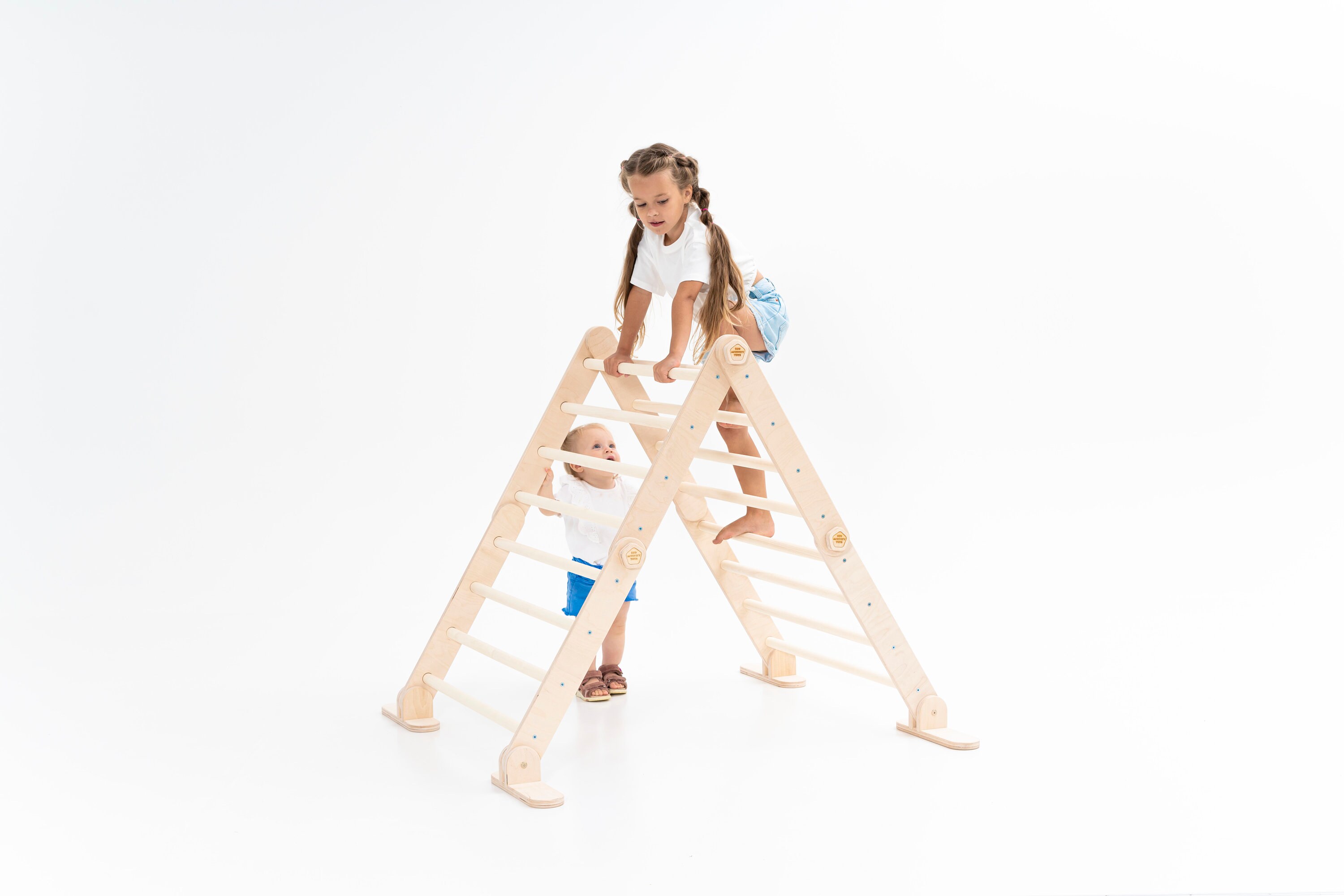 Transfromable Ladder Transformable Climbing Triangle, Montessori Ladder, Adjustable Triangle ...