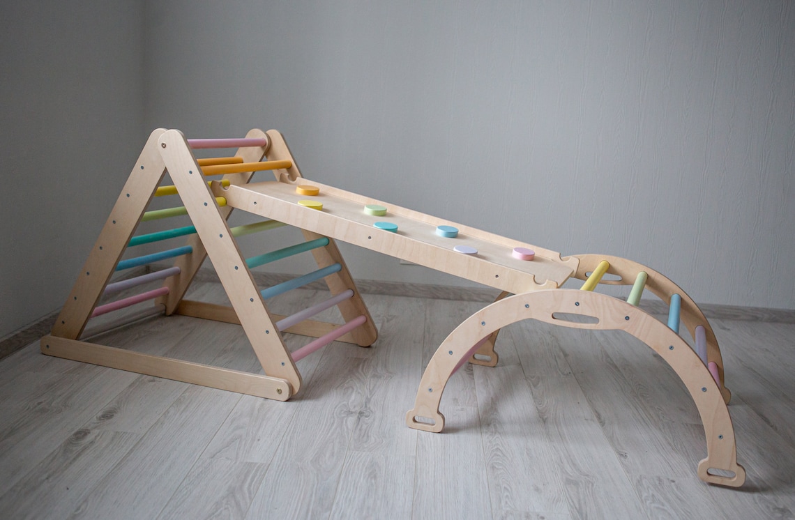 Pickler Dreieck - 36+ Indoor Spielgeräte für Zuhause, so können aktive Kleinkinder auch an Regentagen toben
