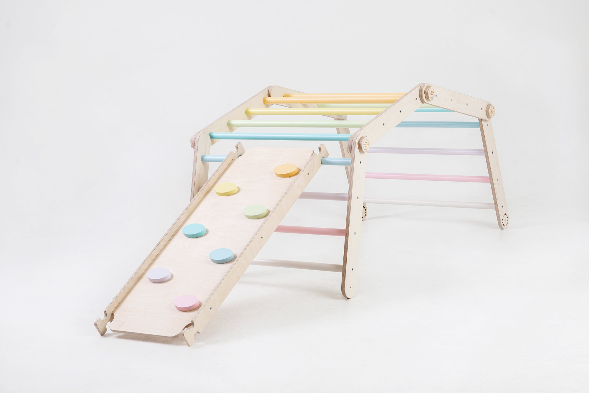 Transfromable Ladder Transformable Climbing Triangle Pastel Rainbow Ladder | Etsy