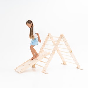 Transfromable Ladder Transformable Climbing Triangle, Montessori Ladder, Adjustable Triangle ...