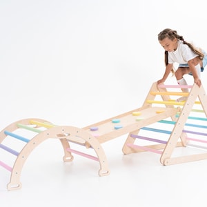 Climbing triangle set, triangle climber, climbing gym, ladder triangle, kletterdreieck