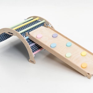 Schommelboog met kussen, boog met helling, babygym