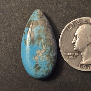 Kingman Mine Turquoise Cabochon